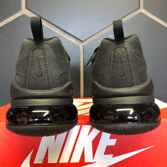 Nike Air Max 270 React Triple Black (MS) - Picture 4 of 6